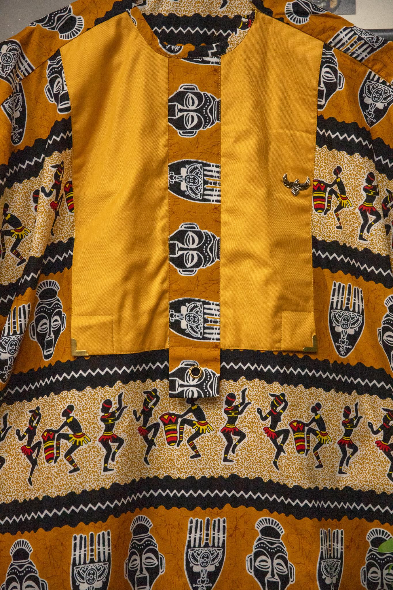West Africa Etnik Gömlek