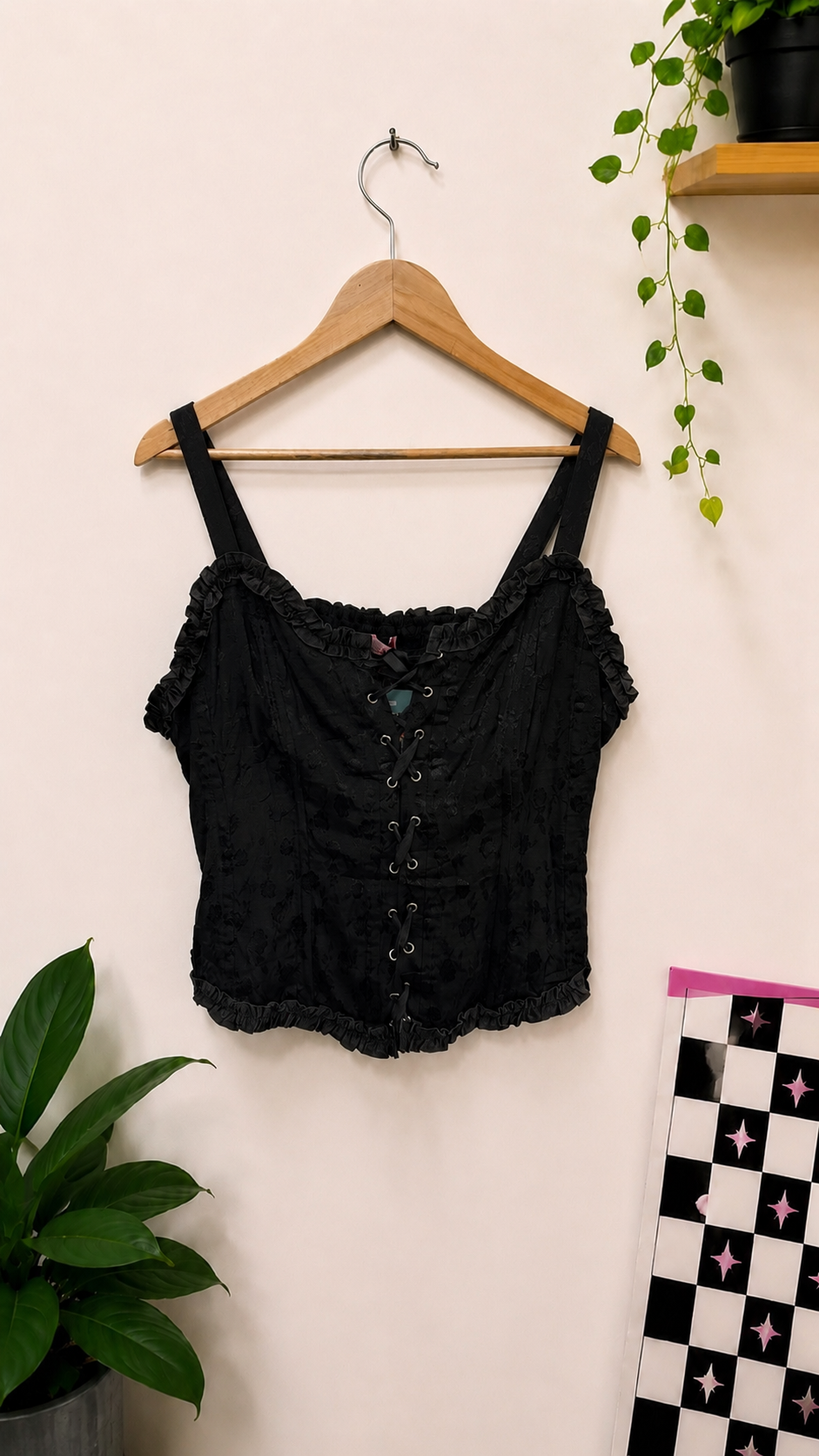 Whimsigoth Gothic Korse/Bluz