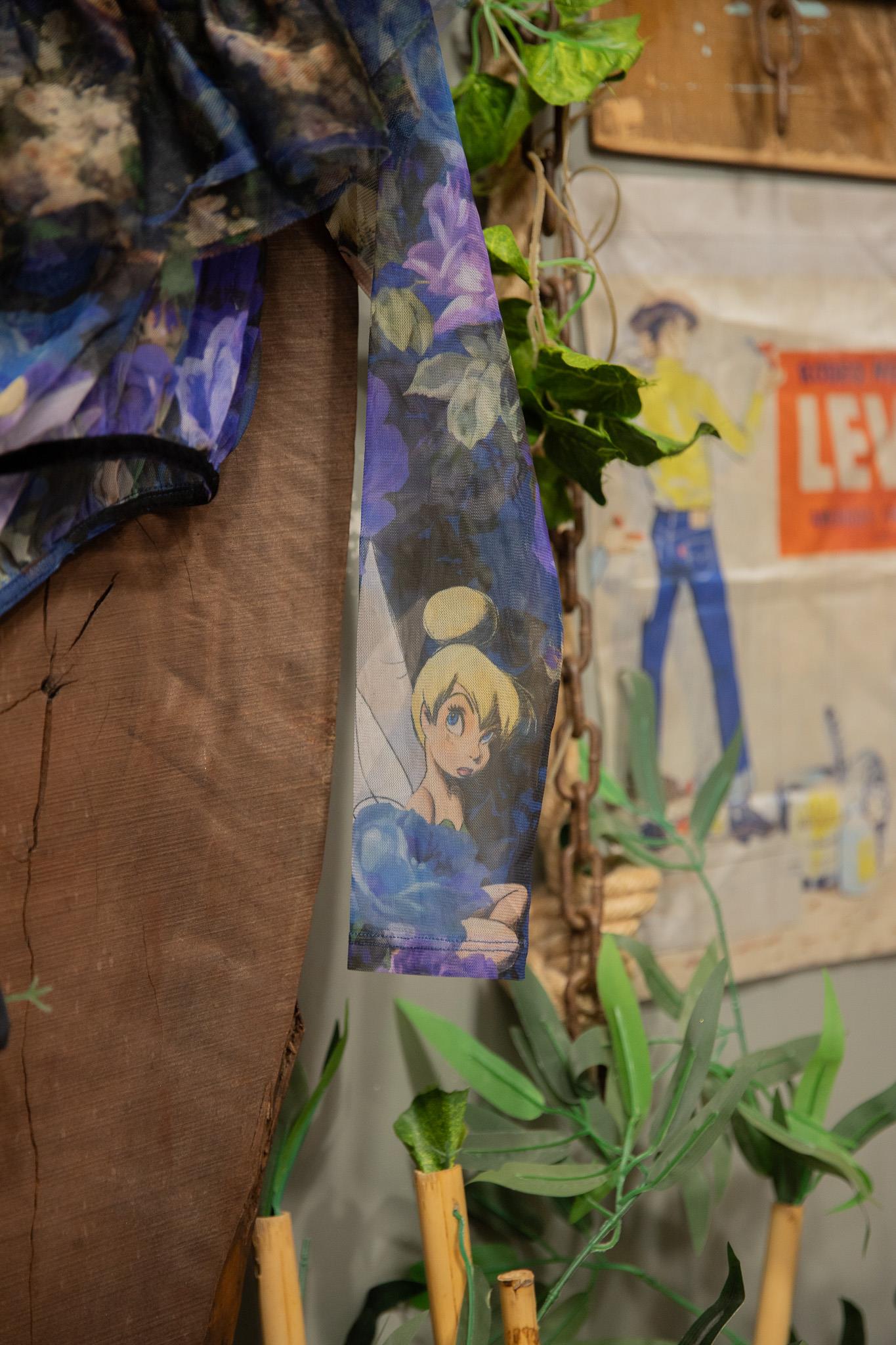 Y2K Disney Tül Crop