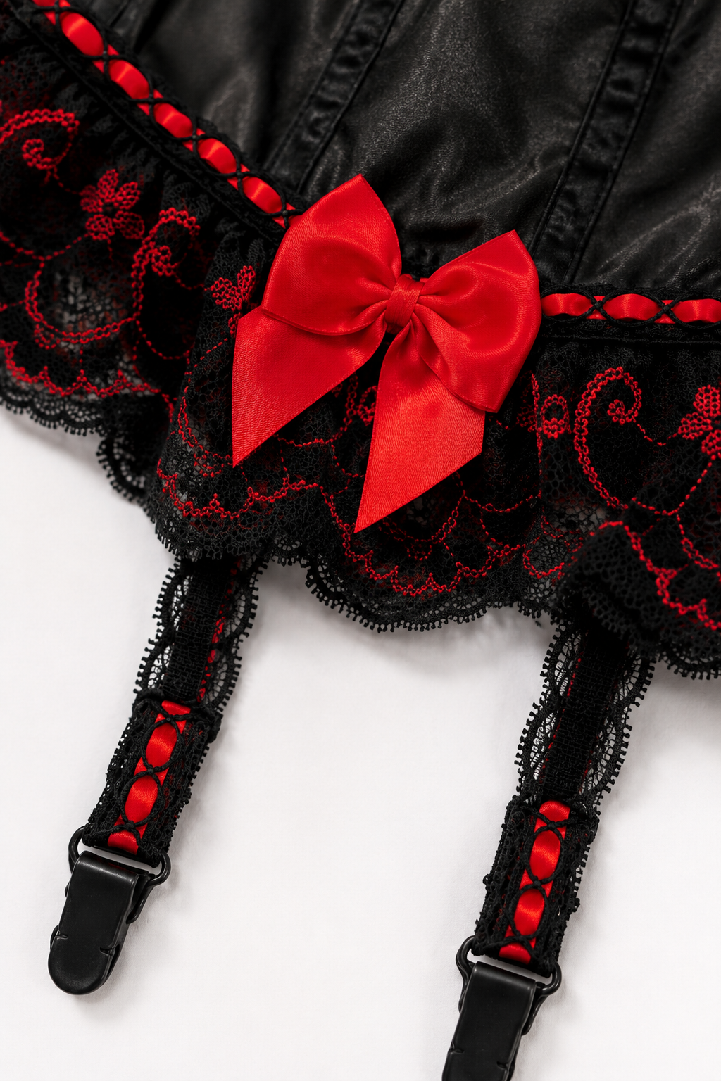 Y2K Gothi Lolita Süslemeli Korse