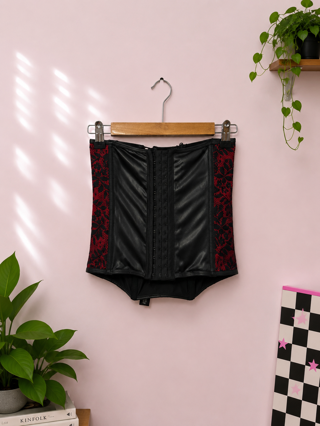Y2K Gothic Dantelli Korse