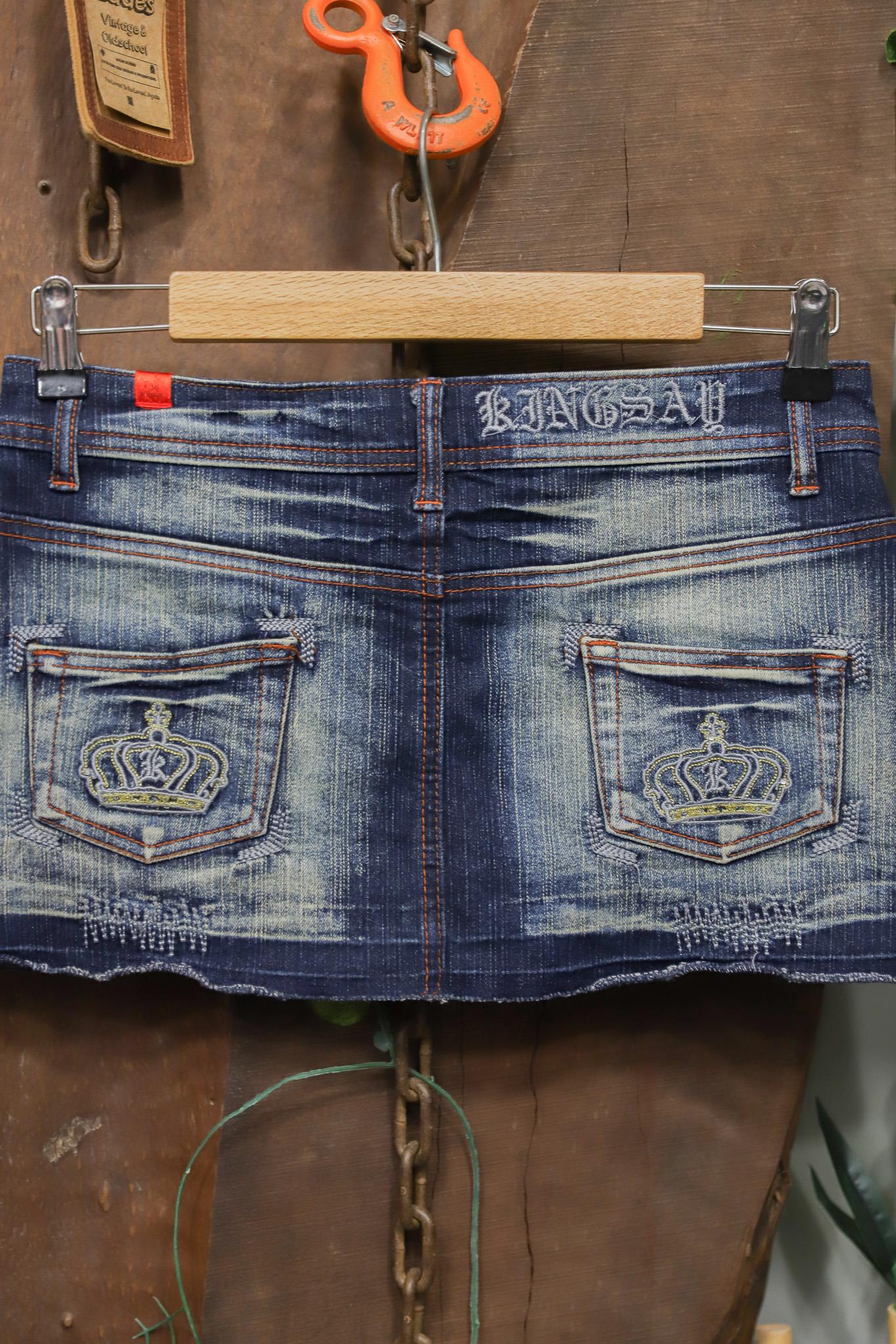 Y2K Low-Rise Mini Kot Etek