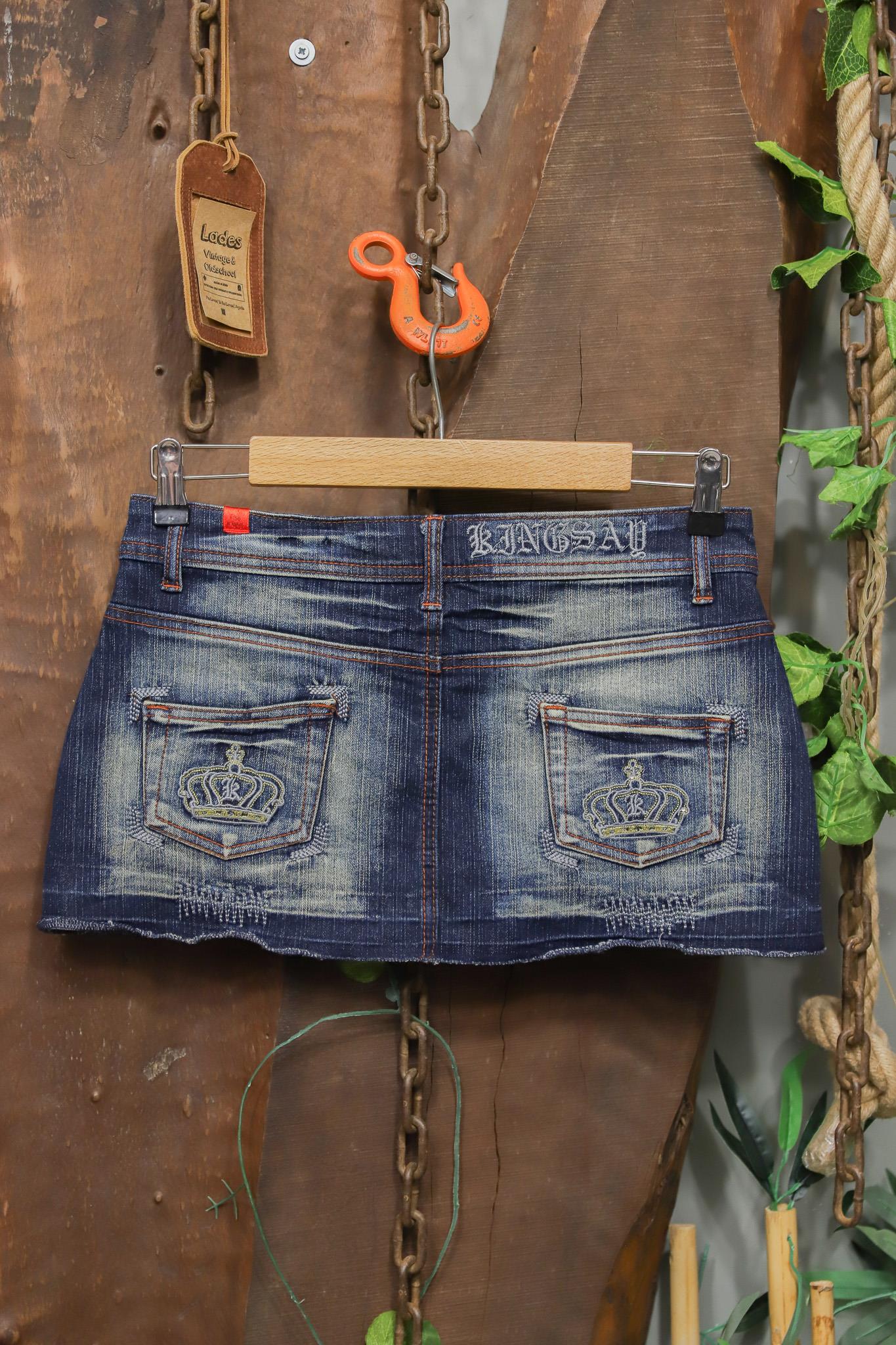 Y2K Low-Rise Mini Kot Etek