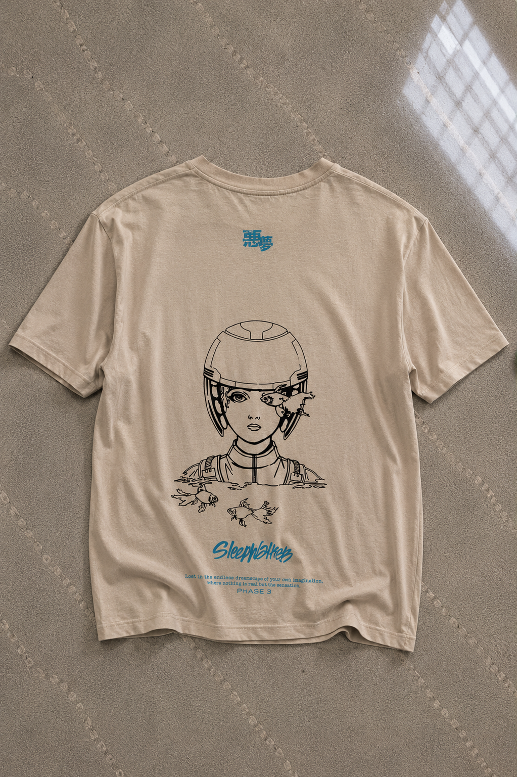 Y2K Mecha/Sci-Fi Oversize Gömlek
