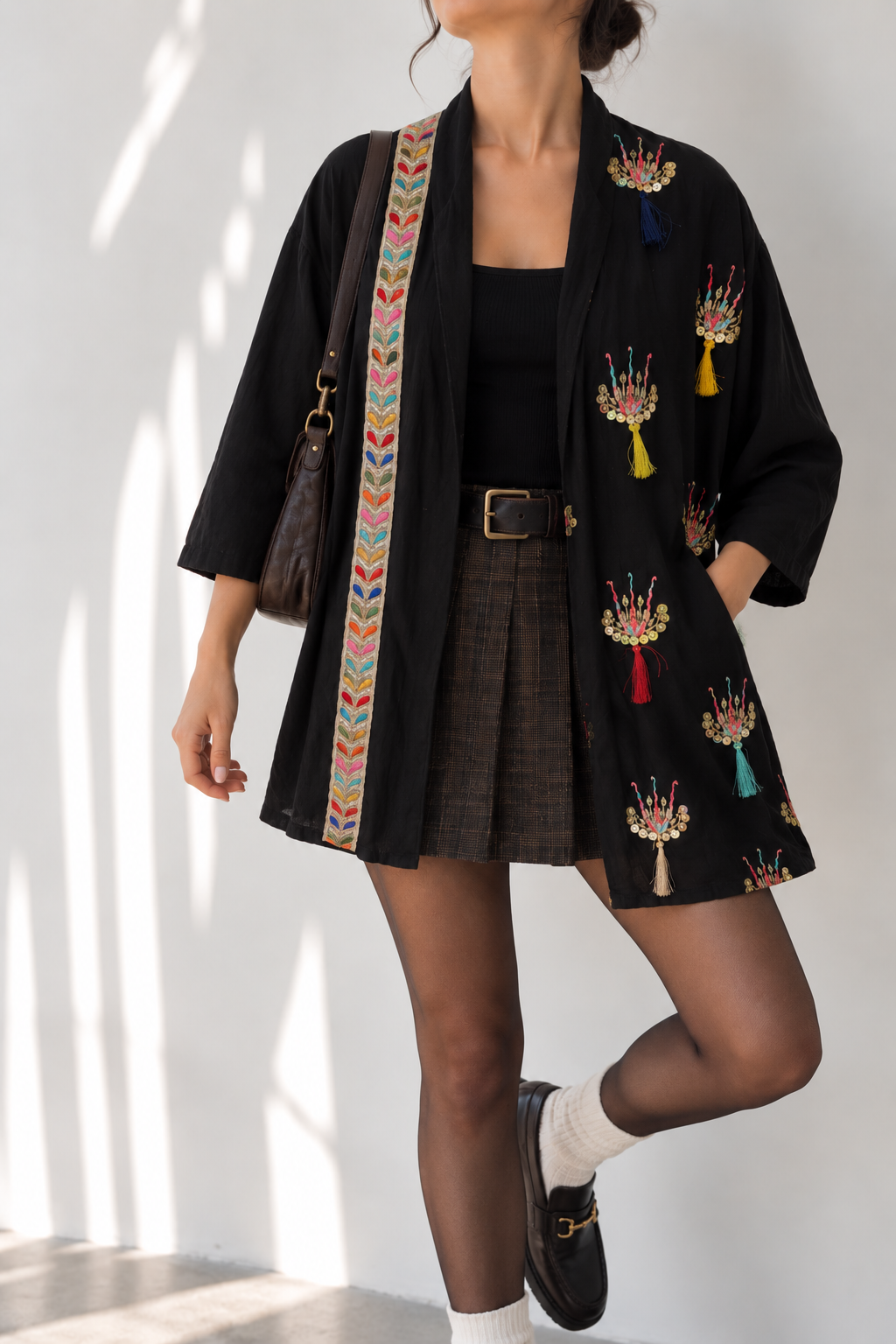 Y2K Rosseti Etnik Kimono/Ceket