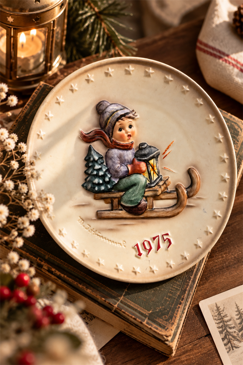 * 1975 tarihli, Goebel W. Hummel koleksiyon tabağıdır.