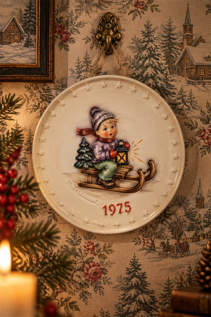 * 1975 tarihli, Goebel W. Hummel koleksiyon tabağıdır.