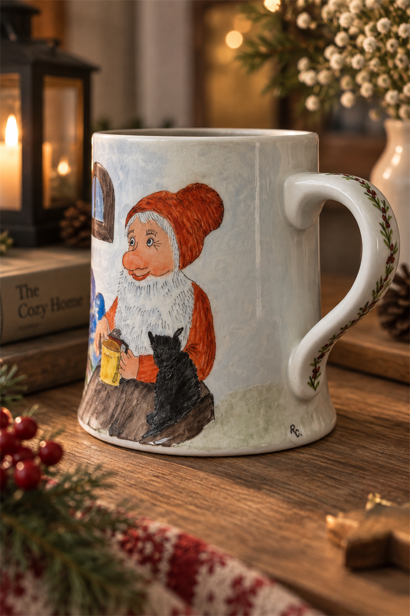 1975 Kaiser Christmas Tale - Vintage Alman Porselen Kupa