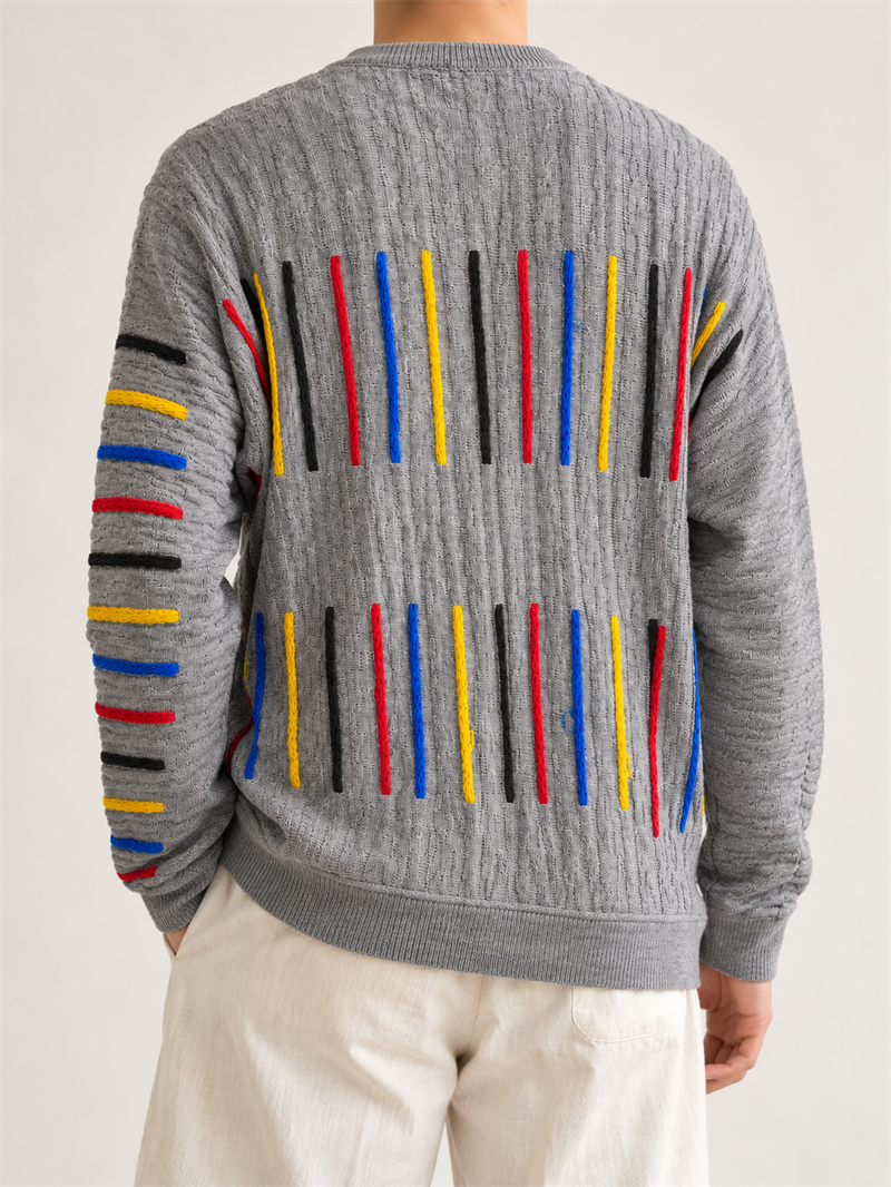 1980s Art School Coogi Tarz Kazak