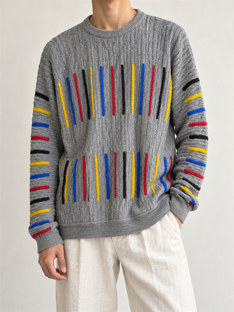 1980s Art School Coogi Tarz Kazak