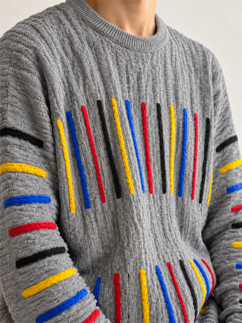1980s Art School Coogi Tarz Kazak