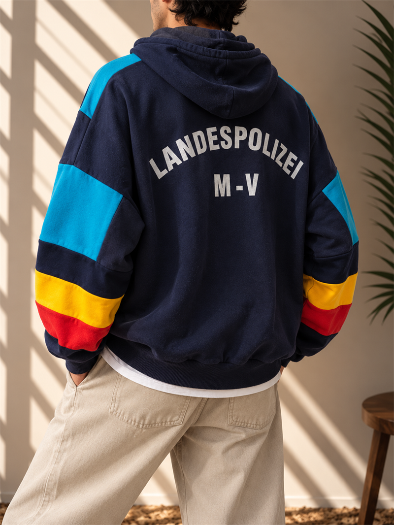 1980s Chevron Stripe JAKO Sweatshirt