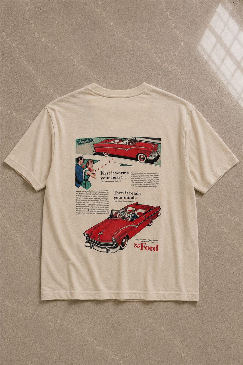 1990s American FORD Koleksiyon Tişört