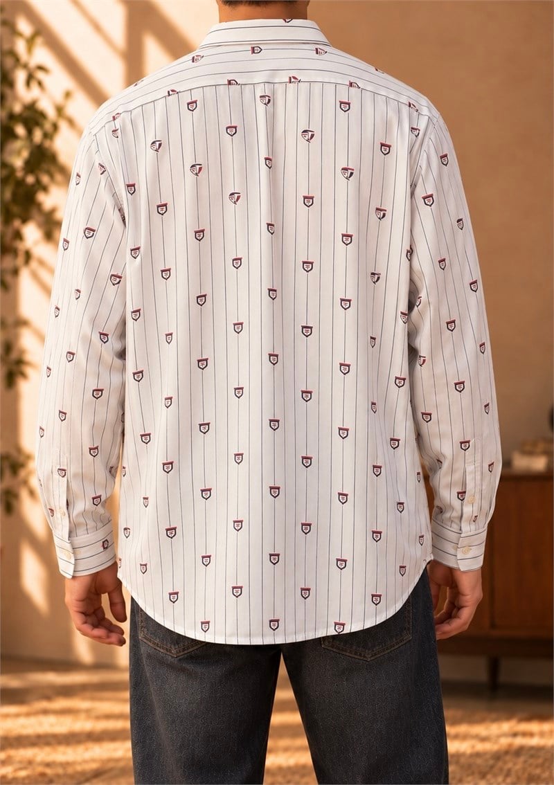 1990s Casual Oxford Gömlek