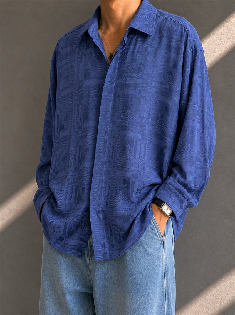 1990s Classic Oversize Gömlek