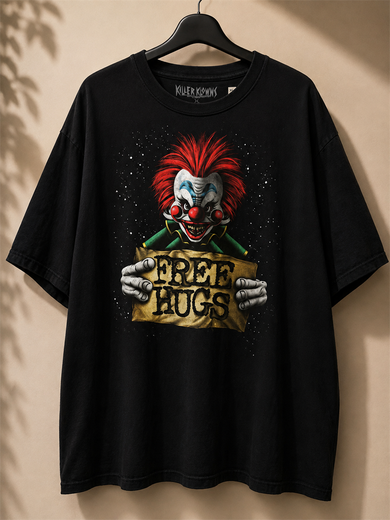 1990s Free Hugs Graphic Tişört