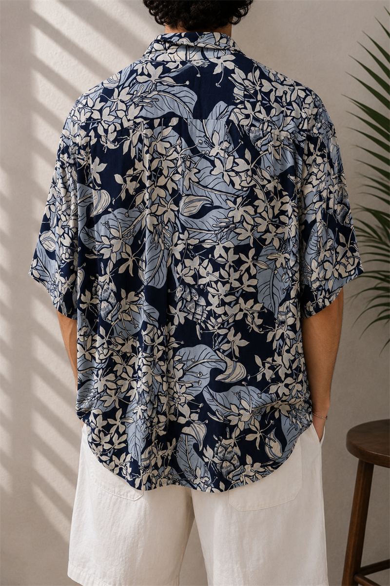 1990s Hawaii Fabric Gömlek