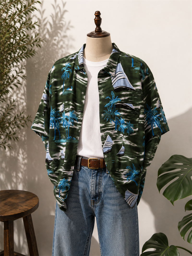 1990s Hawaii Gömlek
