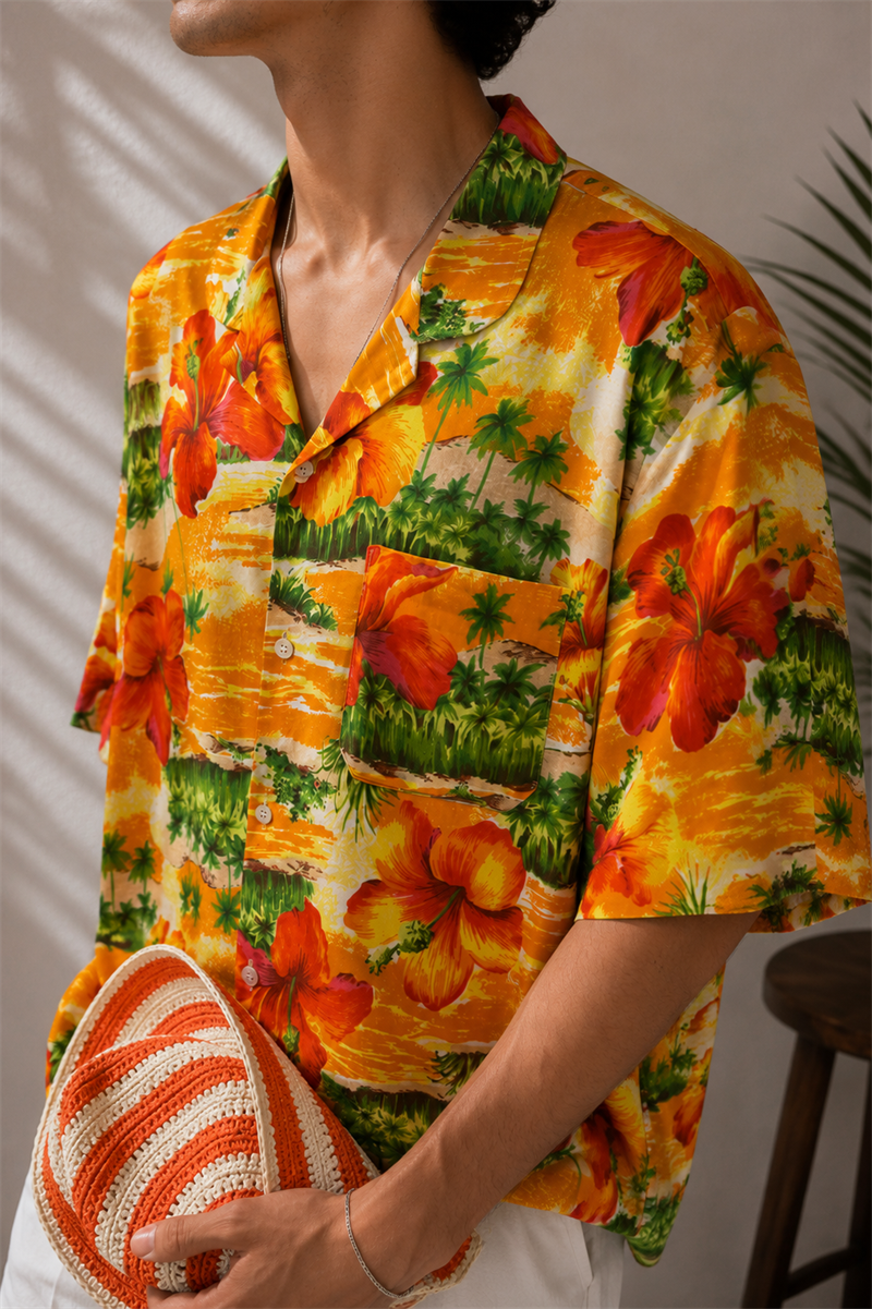 1990s Hawaii Gömlek