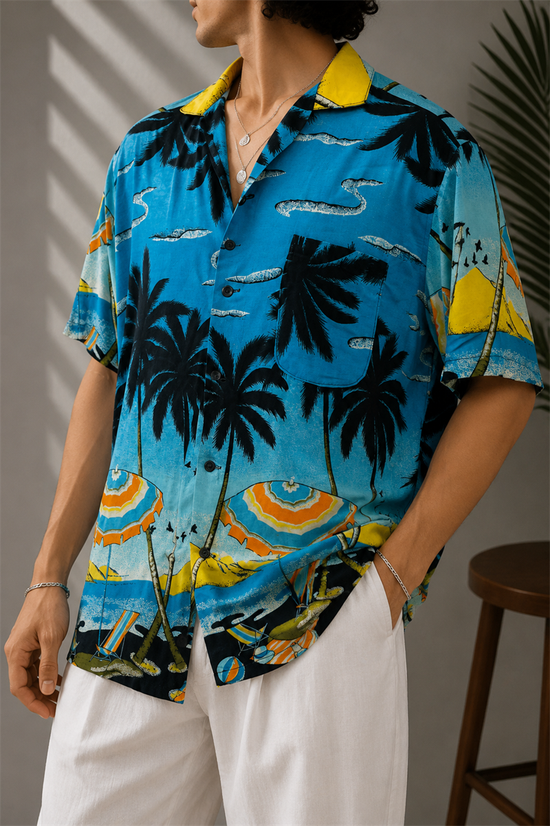 1990s Hawaii Gömlek