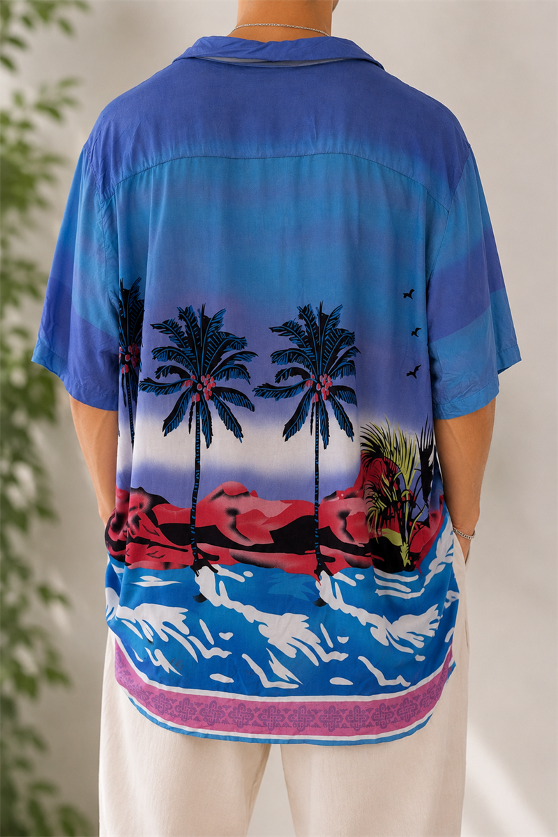1990s Hawaii Salaş Gömlek