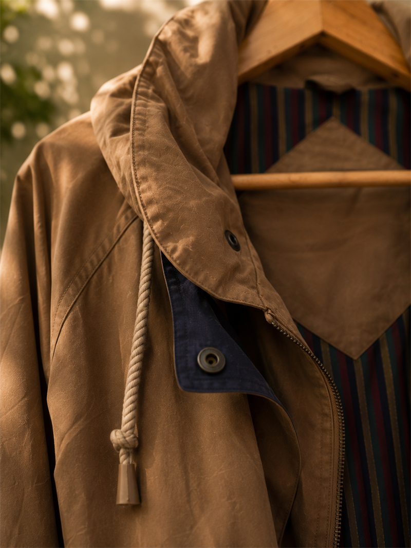 1990s Korea Image Khaki Casual Tişört
