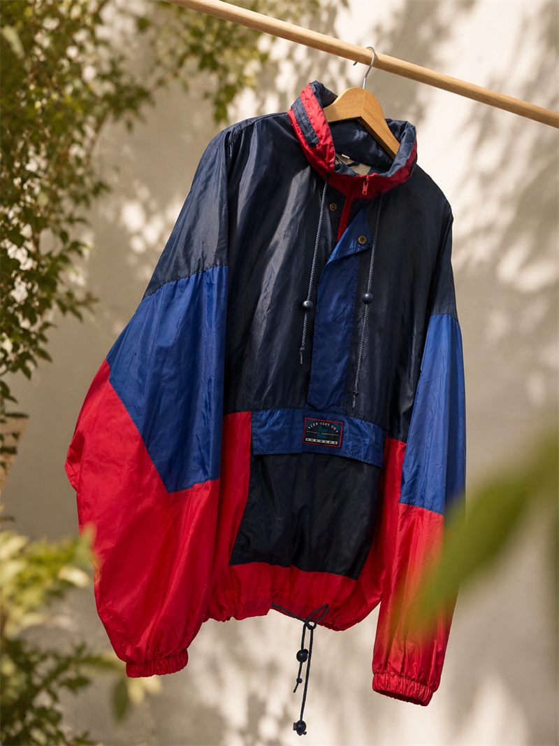 1990s Oversize Yağmurluk/Ceket