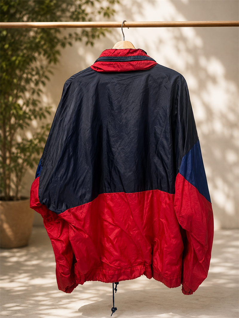 1990s Oversize Yağmurluk/Ceket