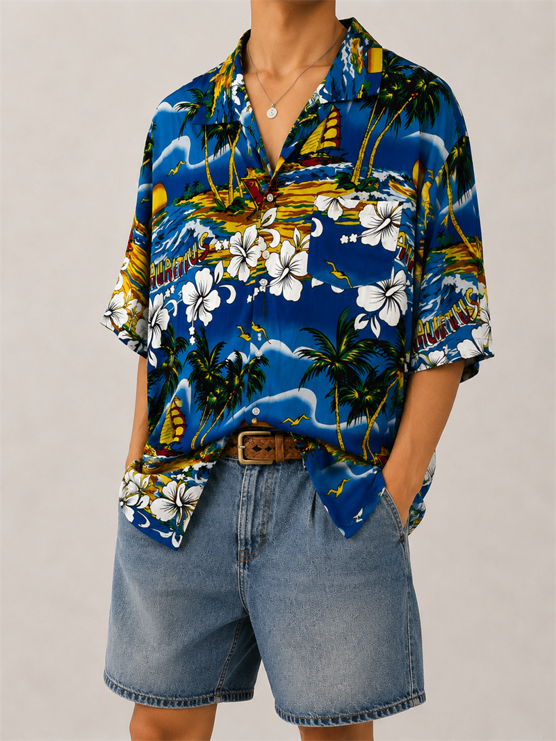 1990s Souvenir Hawaii Gömlek