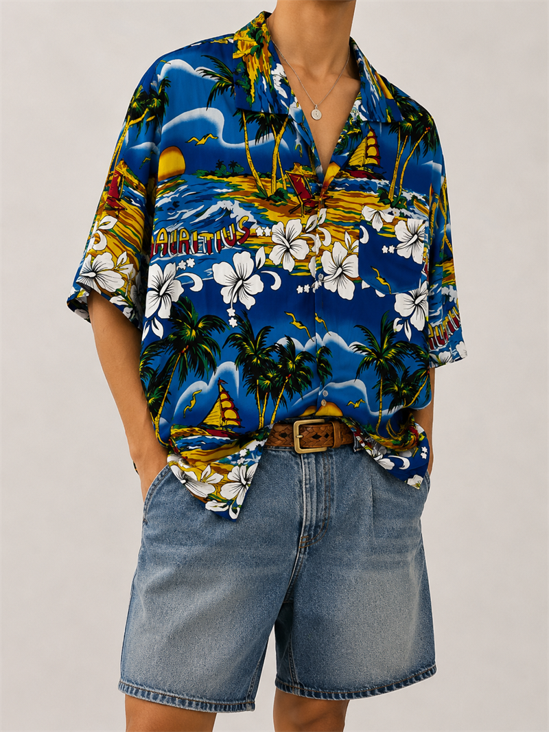 1990s Souvenir Hawaii Gömlek