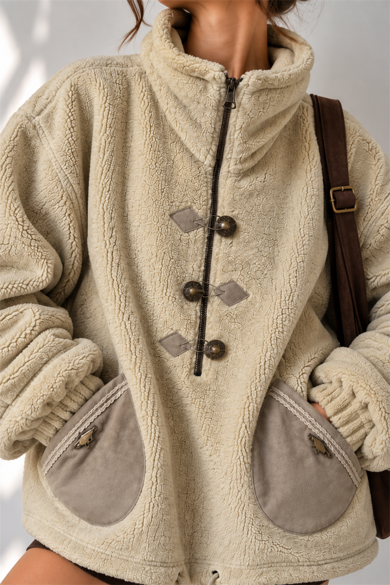 1990s Welsoft Peluş Pullover