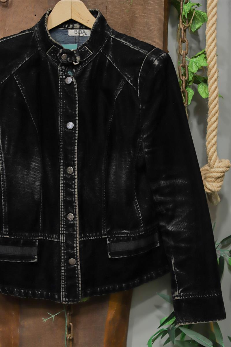 2000s Black Velvet Kadife Ceket
