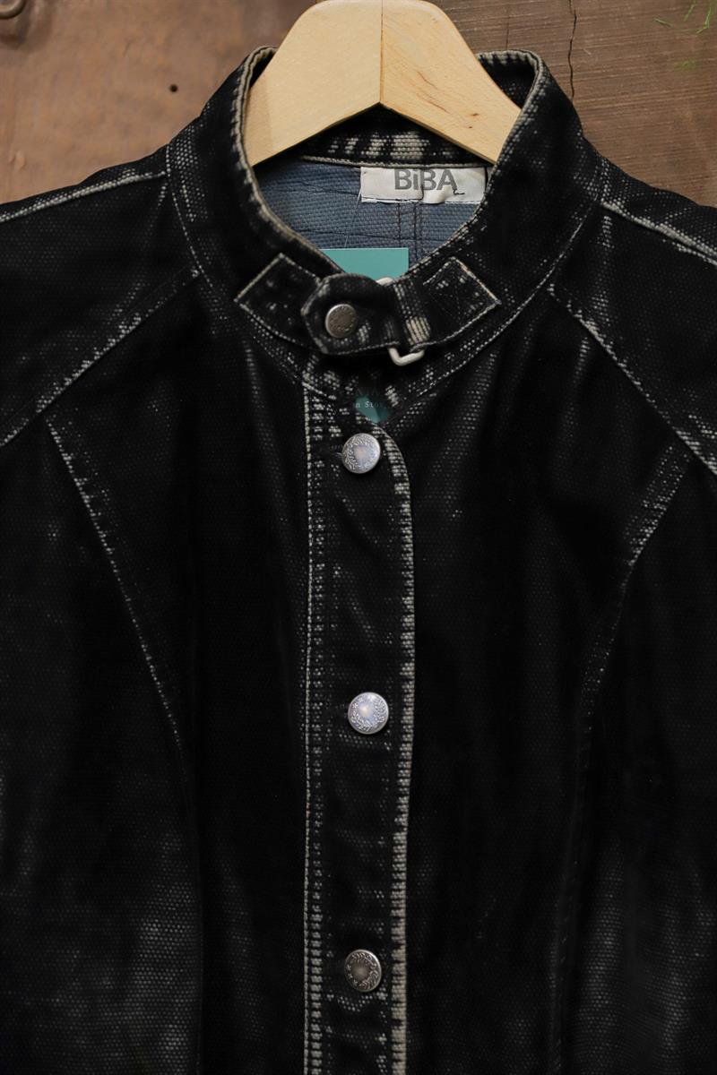 2000s Black Velvet Kadife Ceket