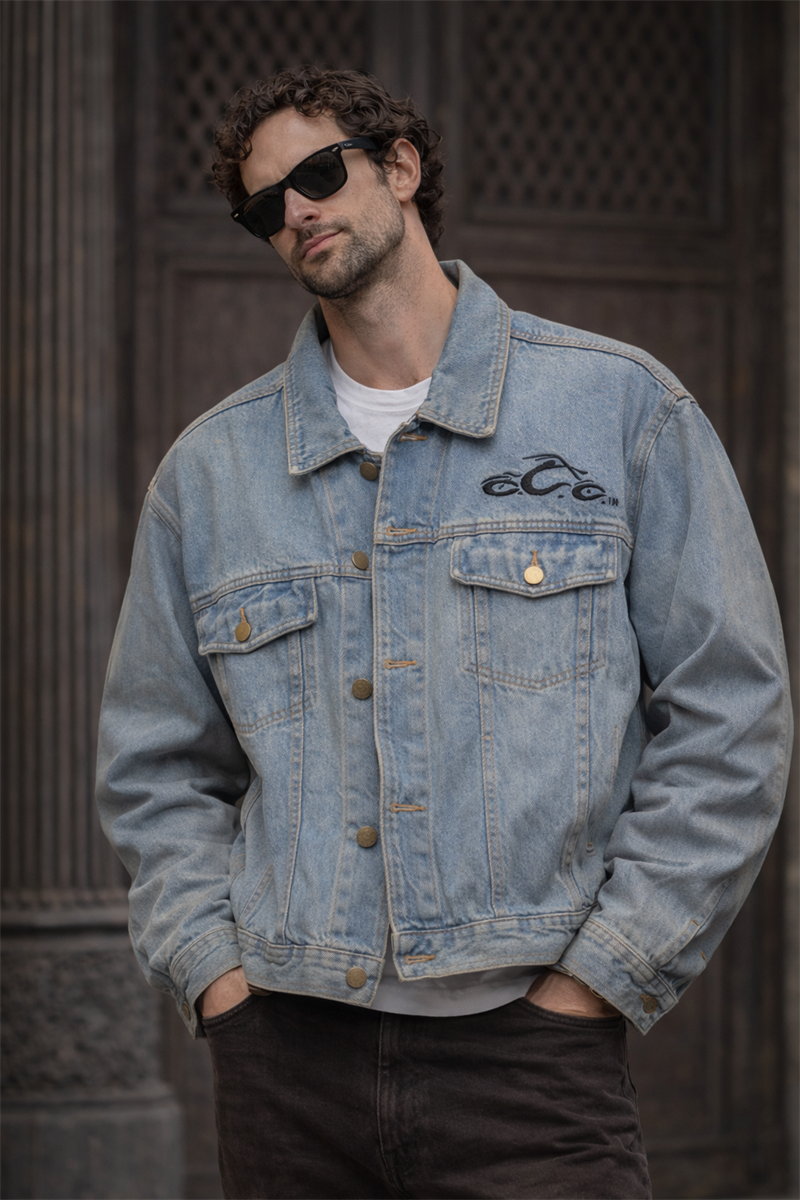 2000s Cropper Denim Ceket