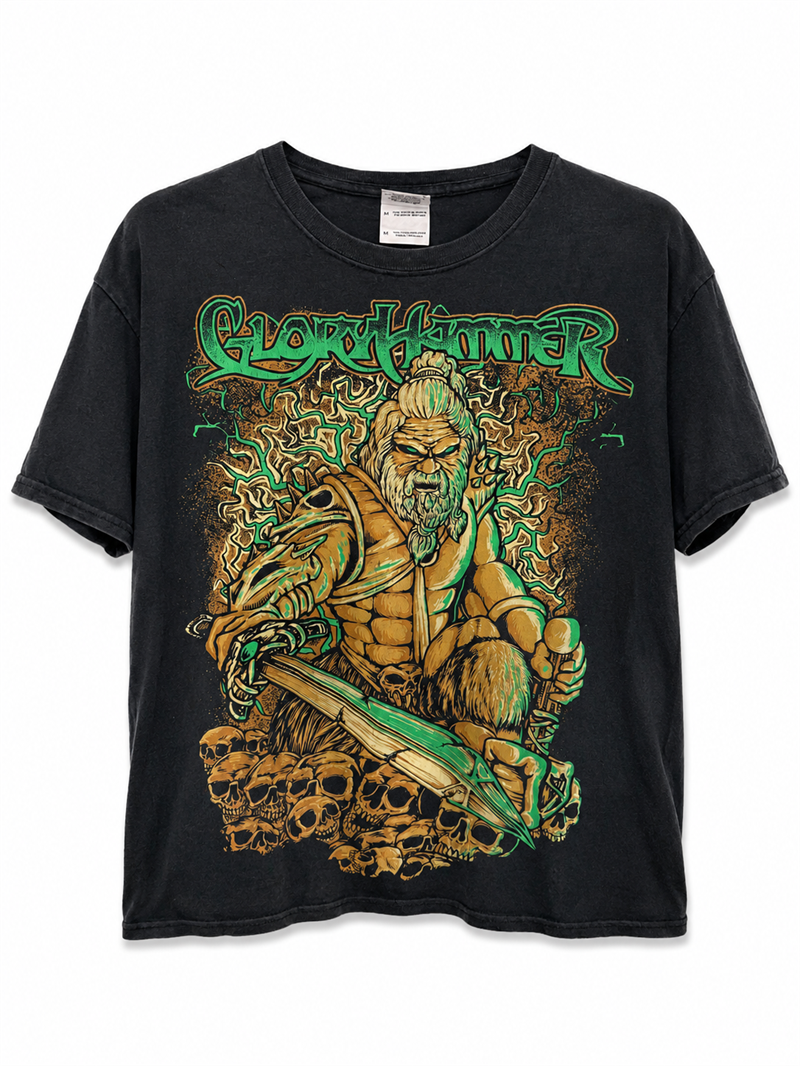 2000s Era Gloryhammer Metal Tişört