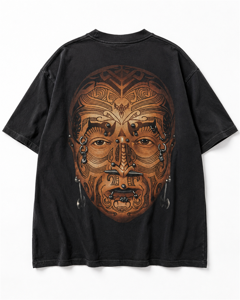 2000s Face Tattoo&Body Tişört