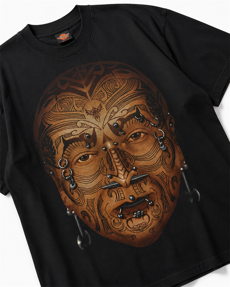2000s Face Tattoo&Body Tişört