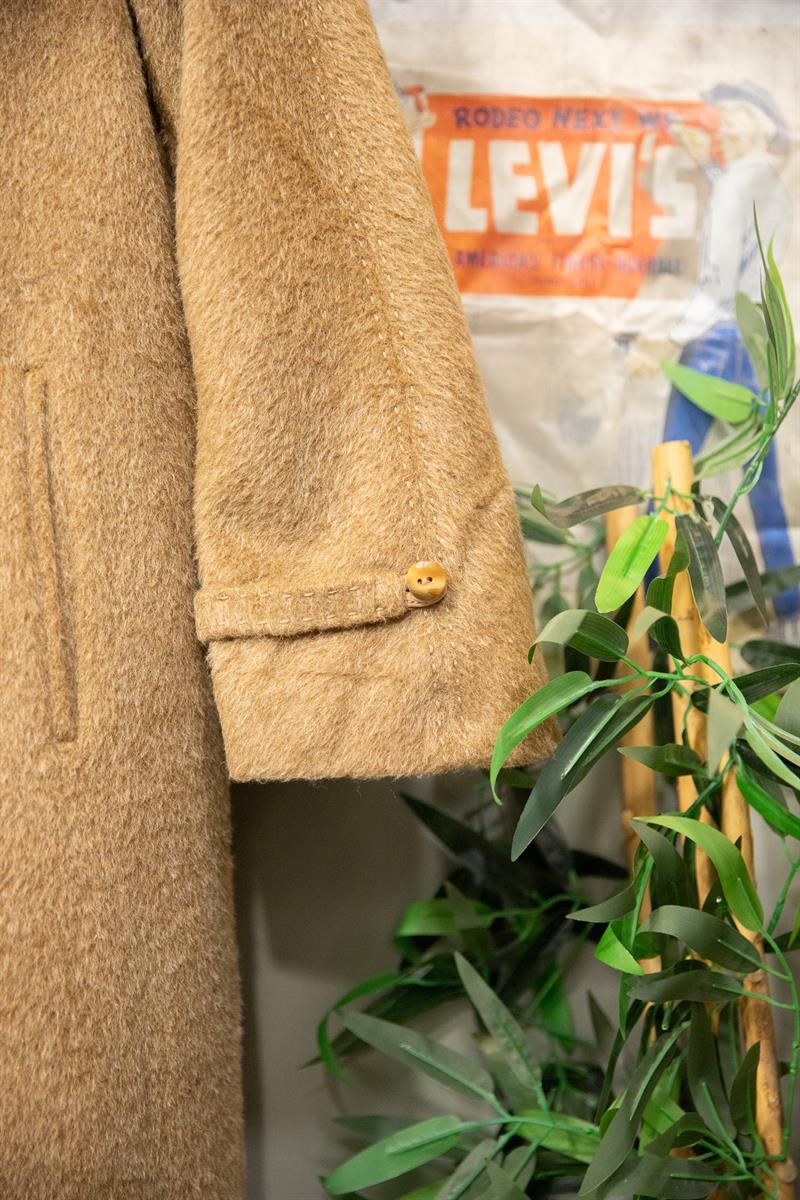 60s Classic Camel Wool Kaban