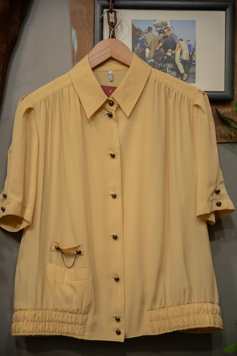 70s Bavyera Tasarım Kadın Gömlek