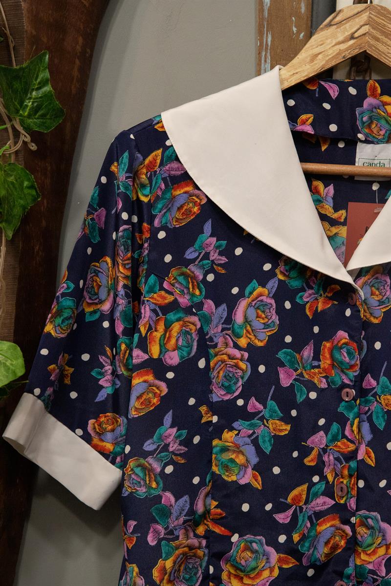 70s CANDA Kadın Gömlek