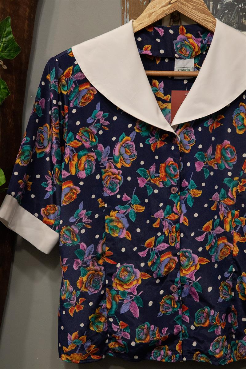 70s CANDA Kadın Gömlek