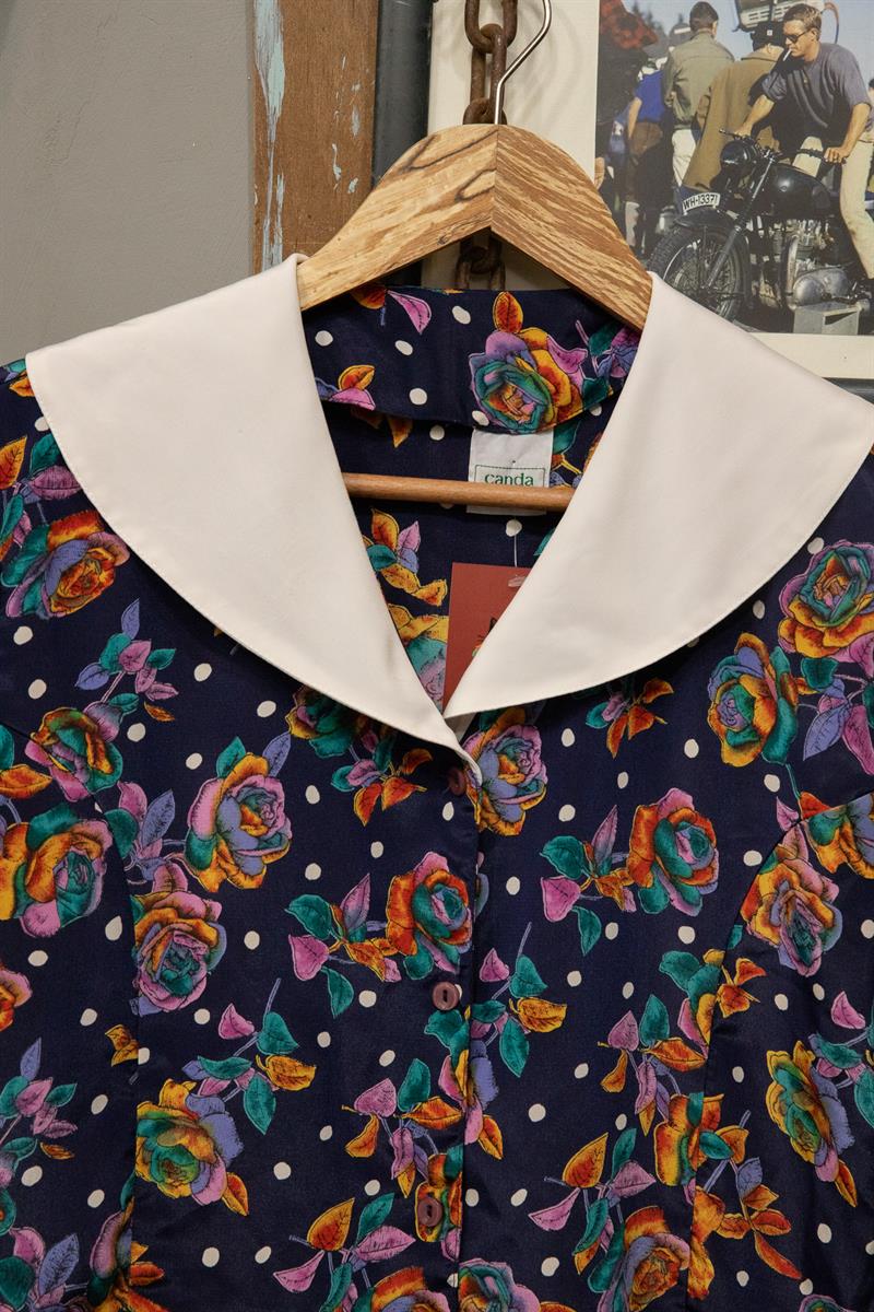 70s CANDA Kadın Gömlek