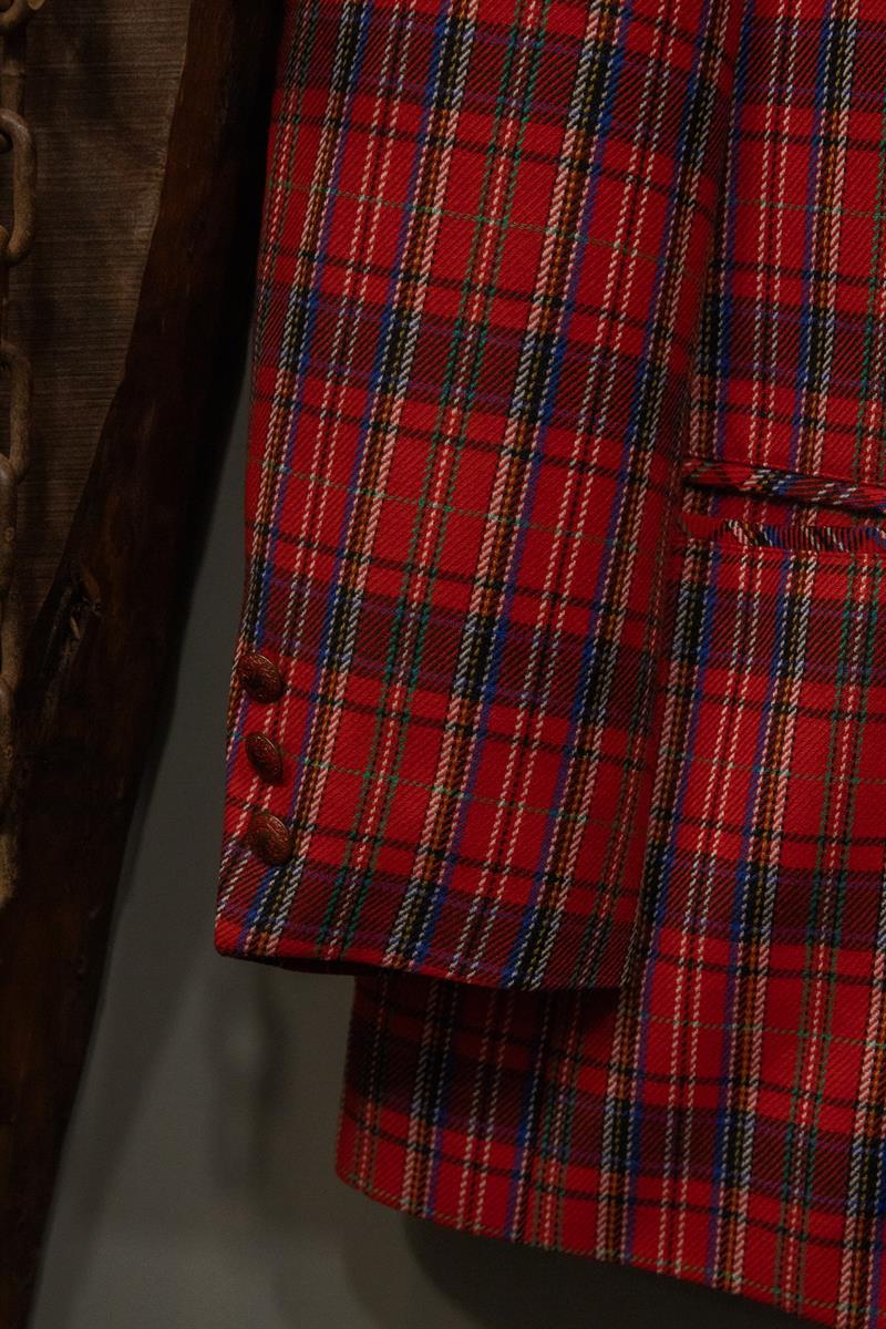 70s Ekoseli Austrian Ceket