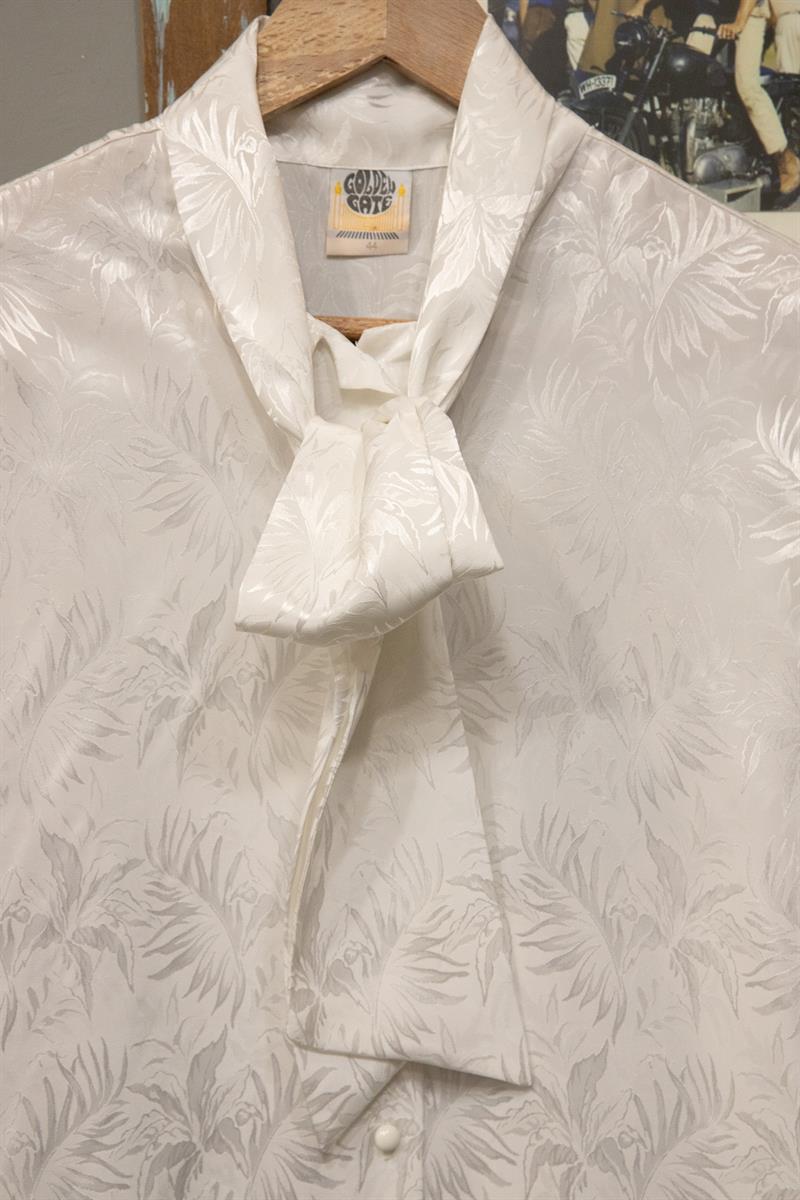 70s England Yaka Detay Kadın Gömlek