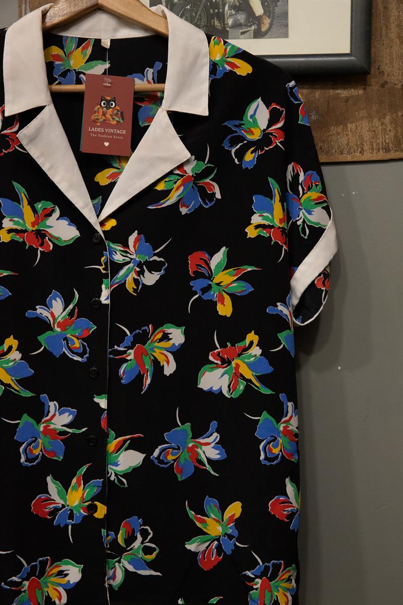 70s Paris Kadın Gömlek