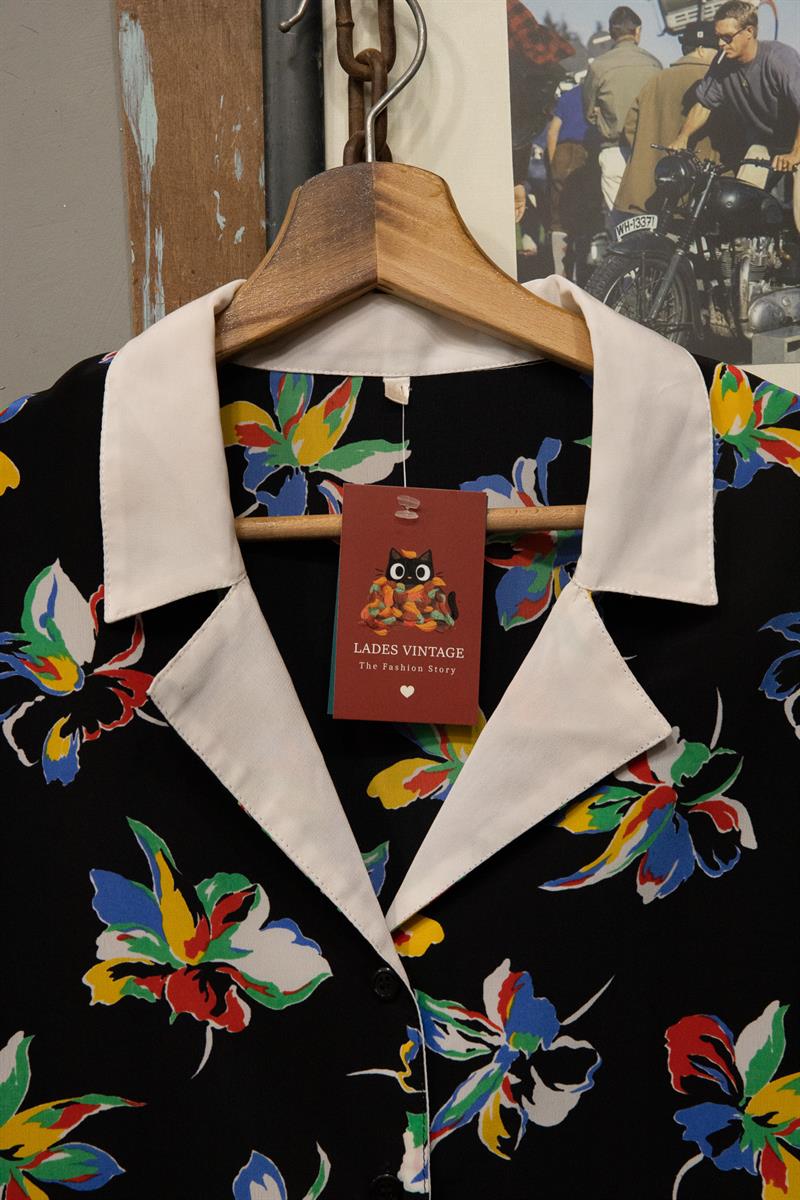 70s Paris Kadın Gömlek