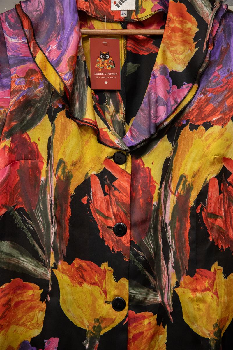 70s Paris Salaş Kadın Gömlek