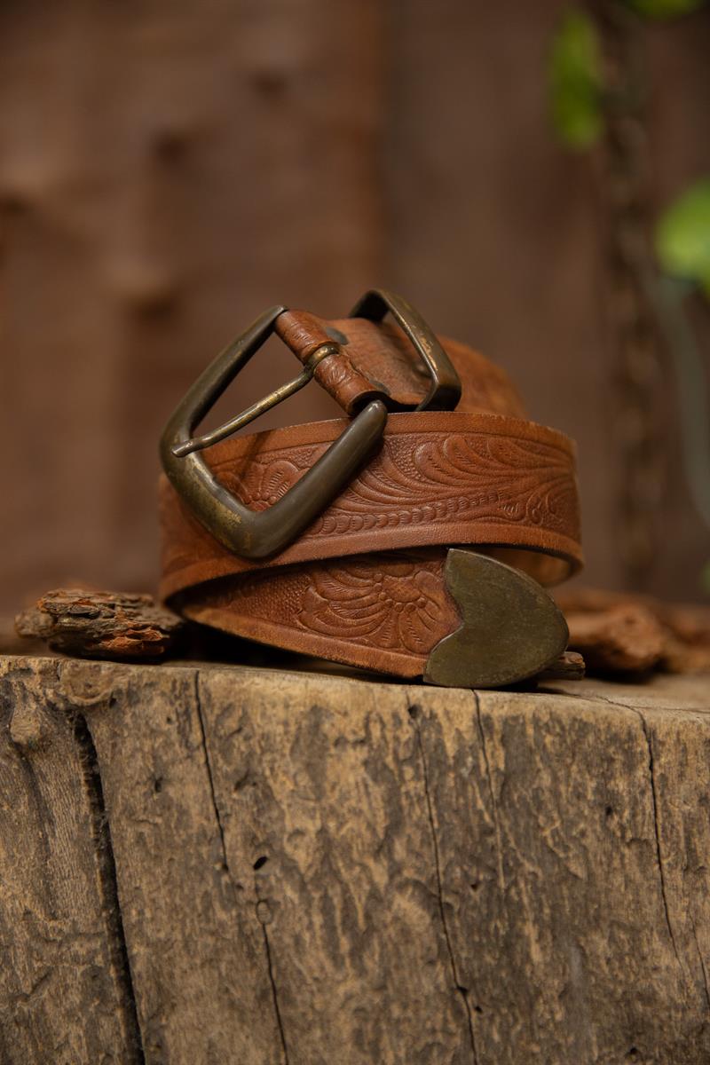 70s Western Cowboy Deri Ceket