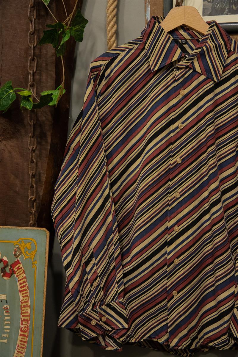 70s Yaka Angelo Litrico Gömlek