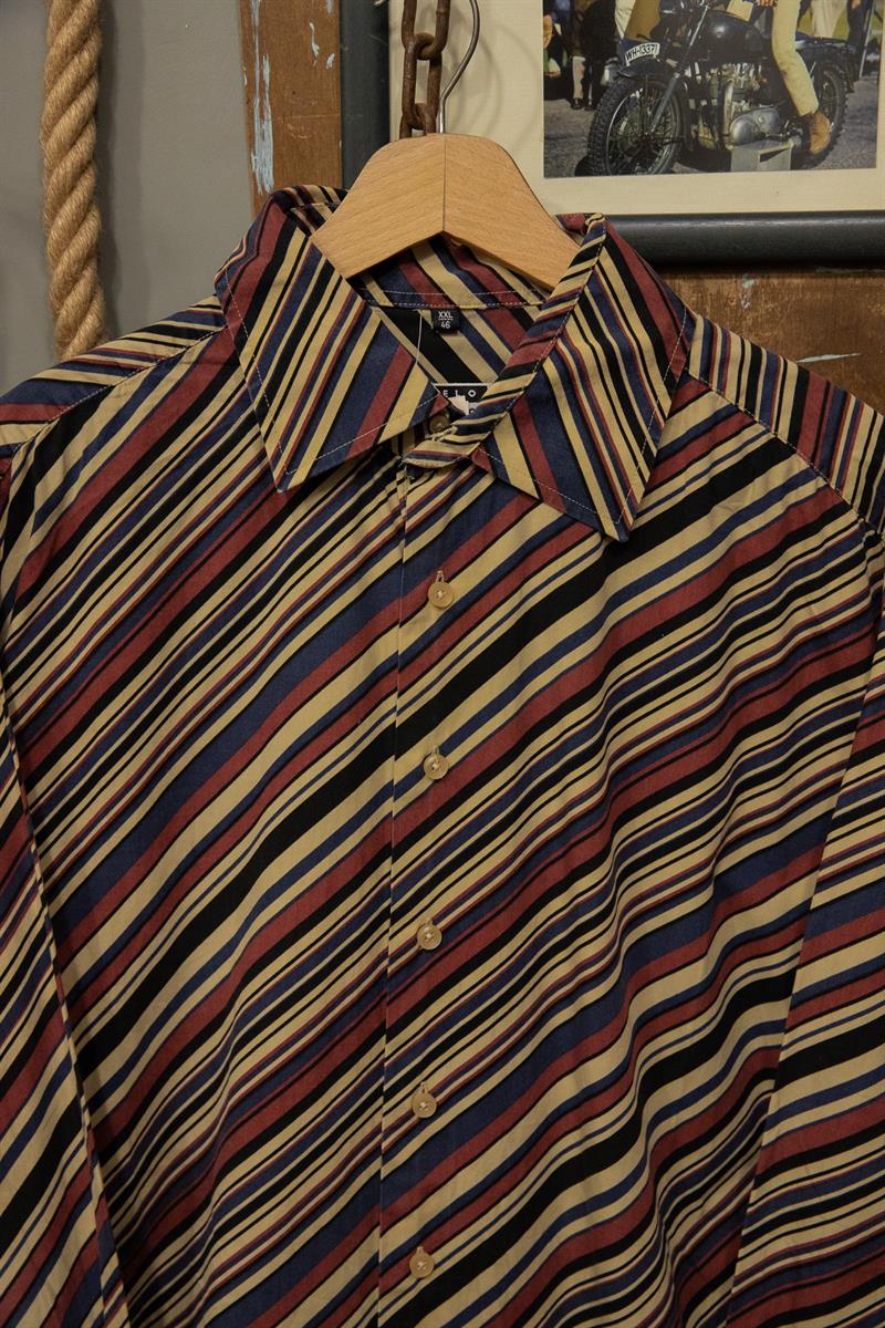 70s Yaka Angelo Litrico Gömlek